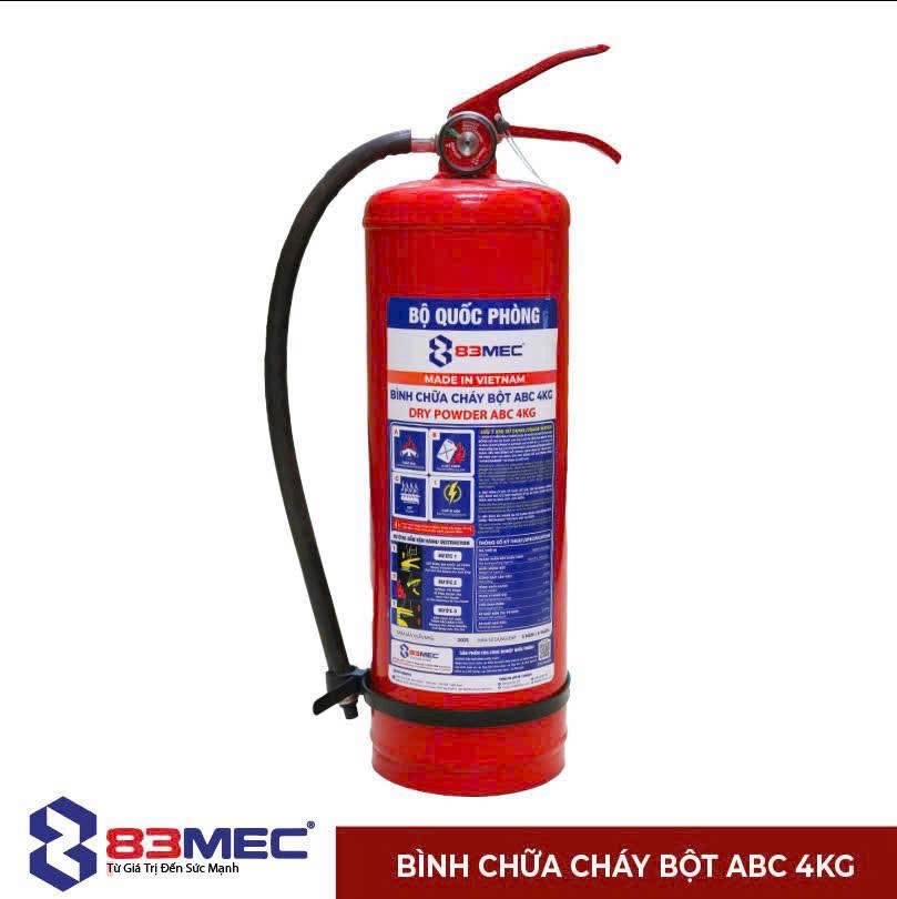 Bình chữa cháy Bột ABC 4kg